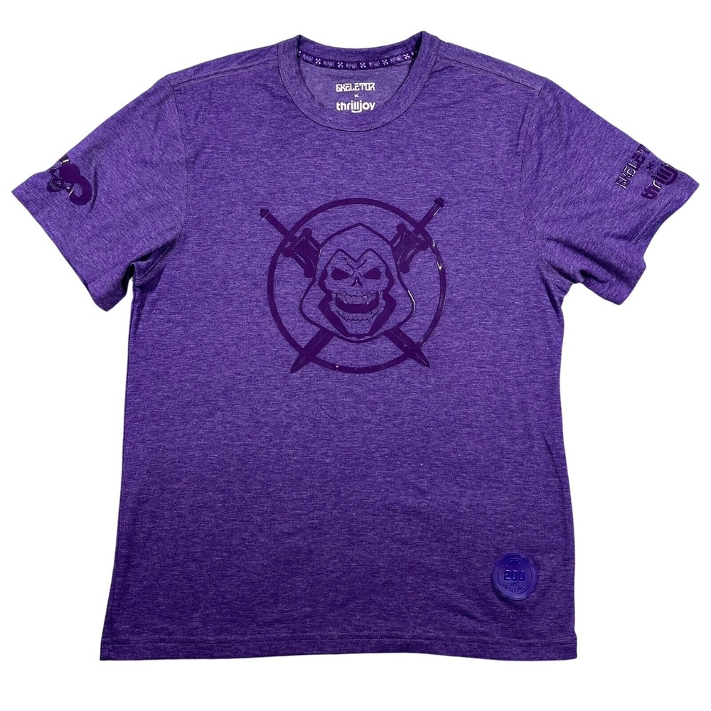 NYCC 2024 Thrilljoy Limited Edition Masters Of The Universe Shirt Adult M Purple